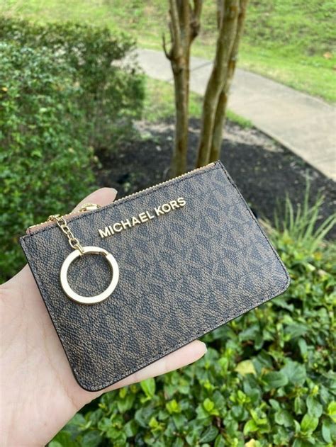 michael kors 6 ring key holder|Michael Kors keychain wallet.